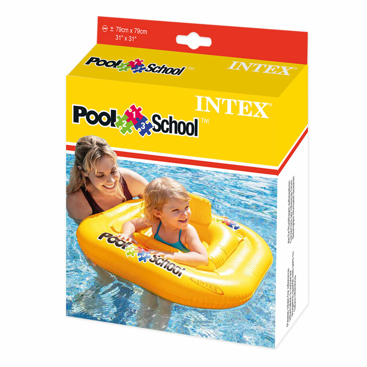 Μωρό float Intex Κίτρινο 79 x 23 x 79 cm (12 Μονάδες) Μωρό float Intex Κίτρινο 79 x 23 x 79 cm (12 Μονάδες)