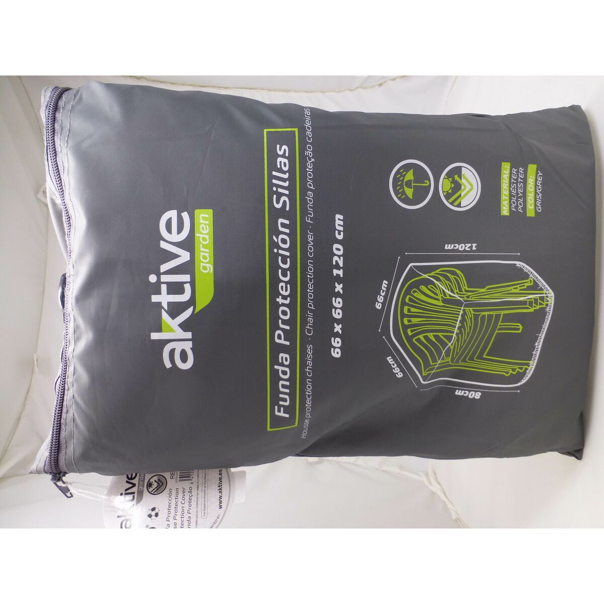 Κάλυμμα για Καρέκλα Aktive 66 x 120 x 66 cm (x6)