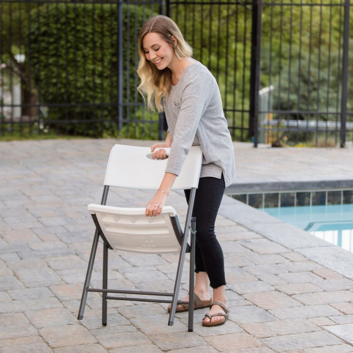 πτυσσόμενη καρέκλα Lifetime 4 Μονάδες 50 x 82,5 x 58 cm