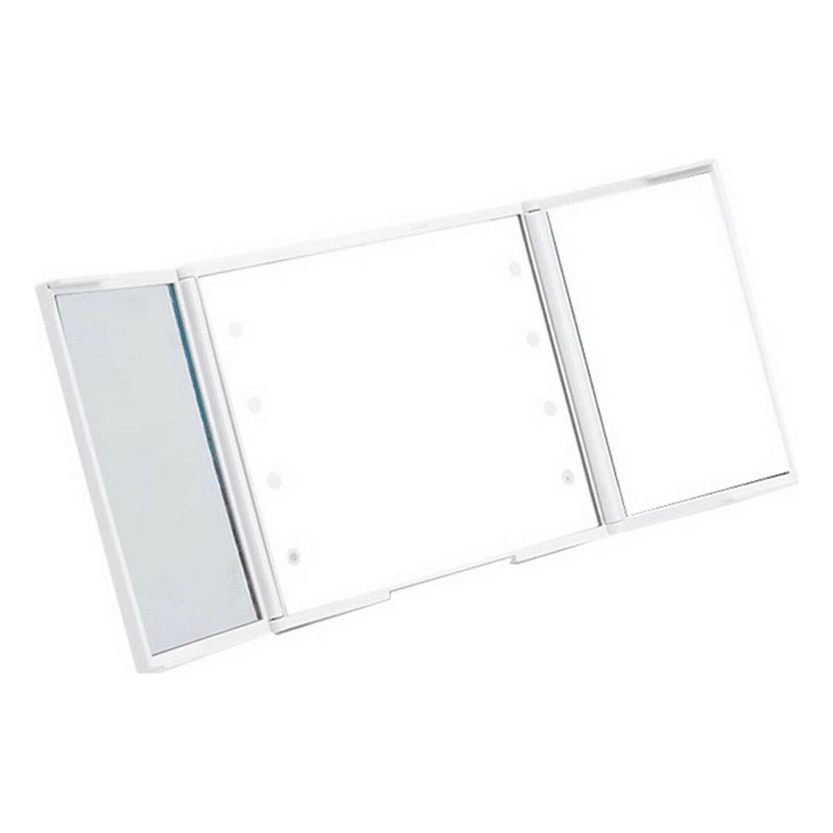 Καθρέφτης τσέπης Berilo YXL2150-CC01 Λευκό ABS 1,5 x 9,5 x 11,5 cm Φως LED (12 Μονάδες) Καθρέφτης τσέπης Berilo YXL2150-CC01 Λευκό ABS 1,5 x 9,5 x 11,5 cm Φως LED (12 Μονάδες)