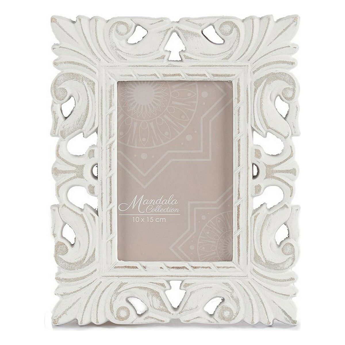 Κορνίζα 18,5 x 23 x 1,3 cm Λευκό Ξύλο MDF (x6) Κορνίζα 18,5 x 23 x 1,3 cm Λευκό Ξύλο MDF (x6)