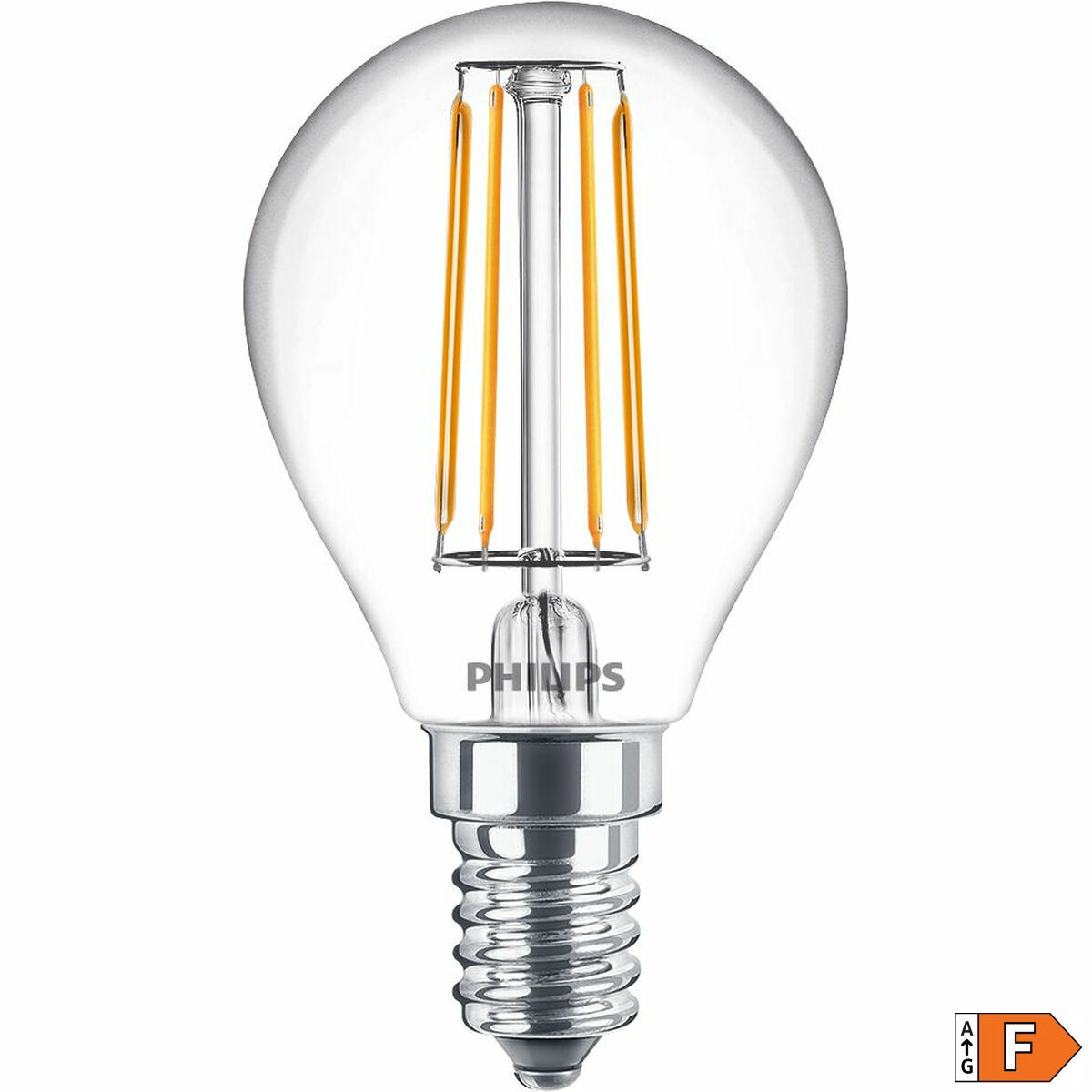Σφαιρική Λάμπα LED Philips Equivalent E14 40 W F (4000 K) (Δωρεάν Μεταφορικά)