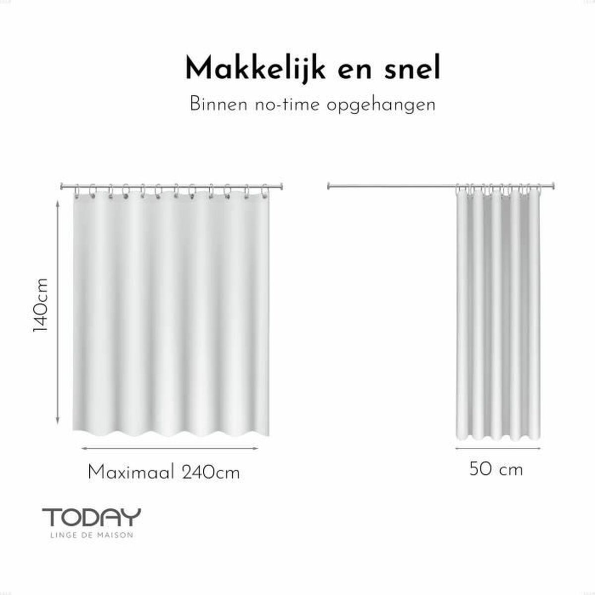 Κουρτίνα TODAY Essential Denim 140 x 240 cm (Δωρεάν Μεταφορικά) Κουρτίνα TODAY Essential Denim 140 x 240 cm (Δωρεάν Μεταφορικά)