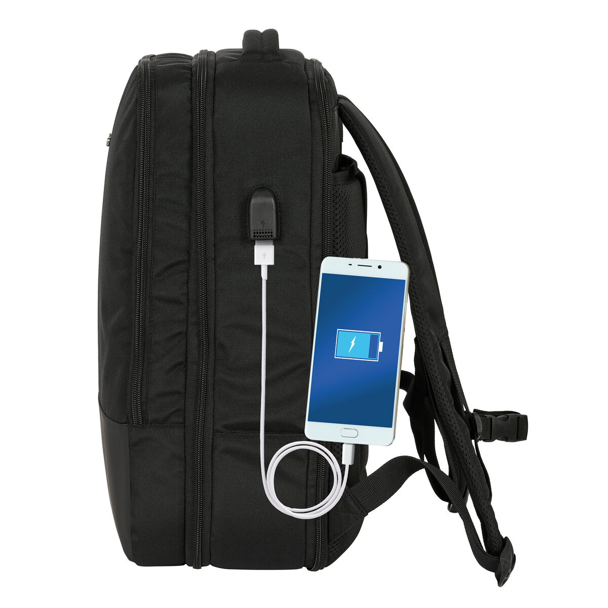 Σακίδιο Safta Multisports Ταξίδια Μαύρο Business 30 x 44 x 16 cm Σακίδιο Safta Multisports Ταξίδια Μαύρο Business 30 x 44 x 16 cm