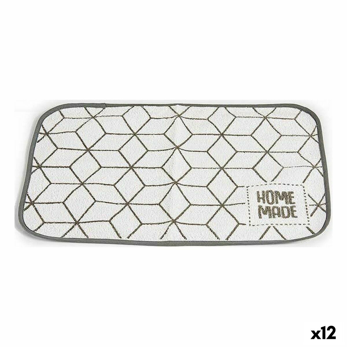 Σουπλά Kinvara 9999 Λευκό Γκρι 33 x 0,3 x 48 cm (12 Μονάδες) Σουπλά Kinvara 9999 Λευκό Γκρι 33 x 0,3 x 48 cm (12 Μονάδες)