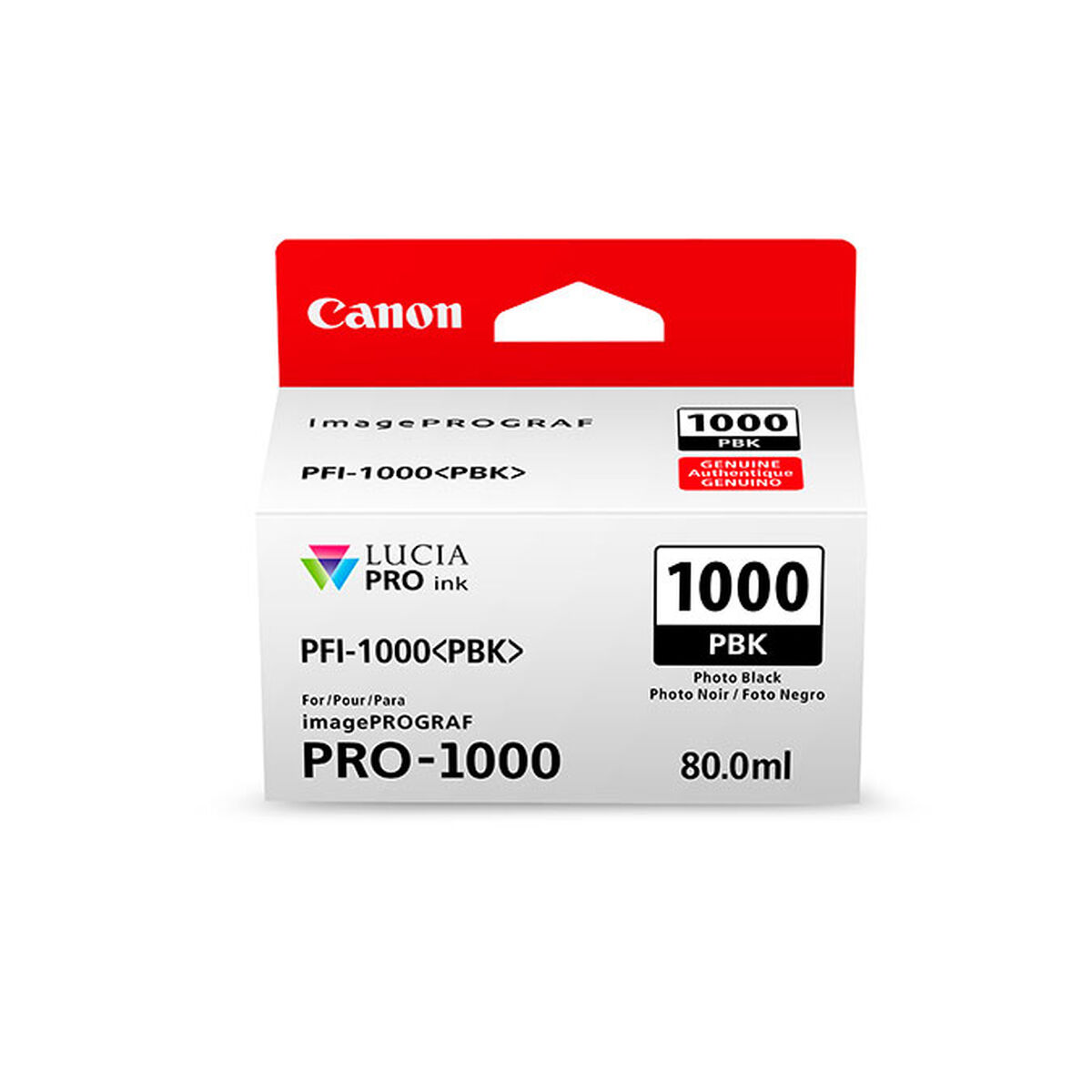 Αυθεντικό Φυσίγγιο μελάνης Canon PFI-1000 Μαύρο