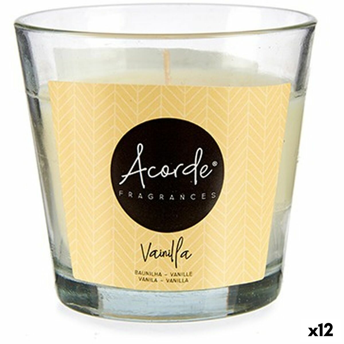 Αρωματικό Κερί Acorde 261-50H Βανίλια 120 g (12 Μονάδες) Αρωματικό Κερί Acorde 261-50H Βανίλια 120 g (12 Μονάδες)