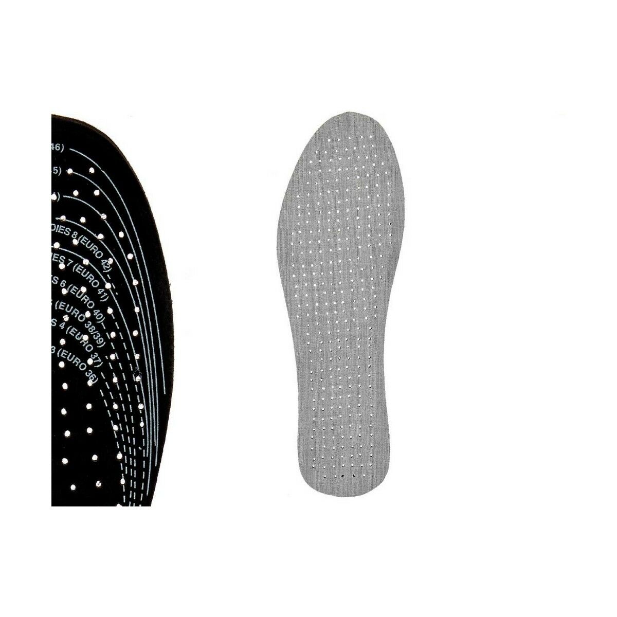 Πρότυπα Extra Fresh Μαύρο Γκρι βαμβάκι Λατέξ 9,5 x 30 cm (12 Μονάδες) Πρότυπα Extra Fresh Μαύρο Γκρι βαμβάκι Λατέξ 9,5 x 30 cm (12 Μονάδες)