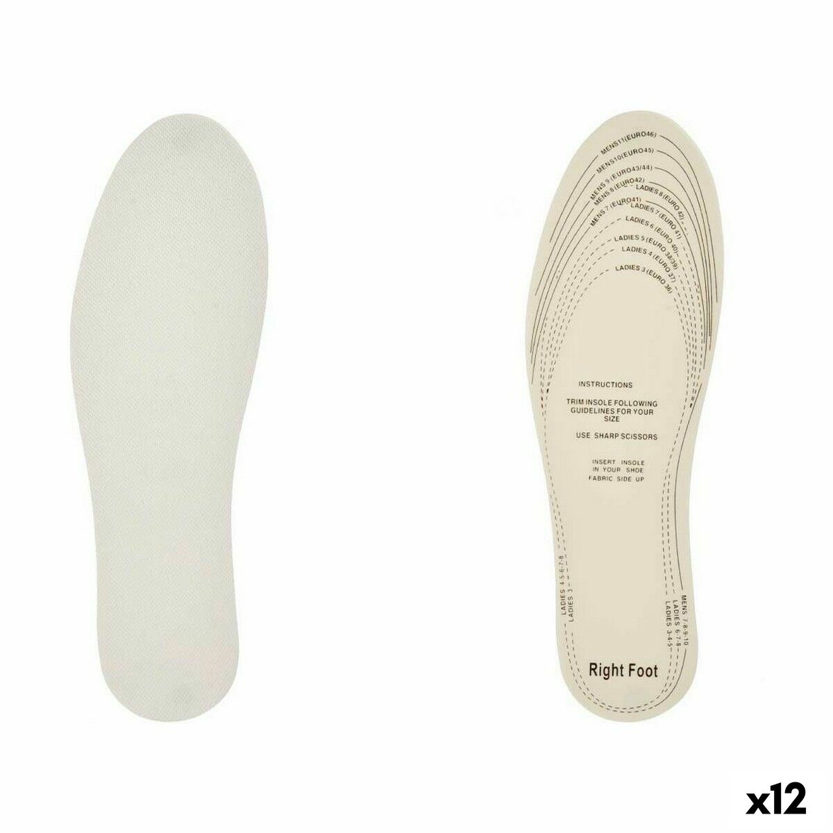 Πρότυπα Extra COmfort Λευκό Λατέξ TNT (Non Woven) 9,5 x 29,5 cm (12 Μονάδες) Πρότυπα Extra COmfort Λευκό Λατέξ TNT (Non Woven) 9,5 x 29,5 cm (12 Μονάδες)