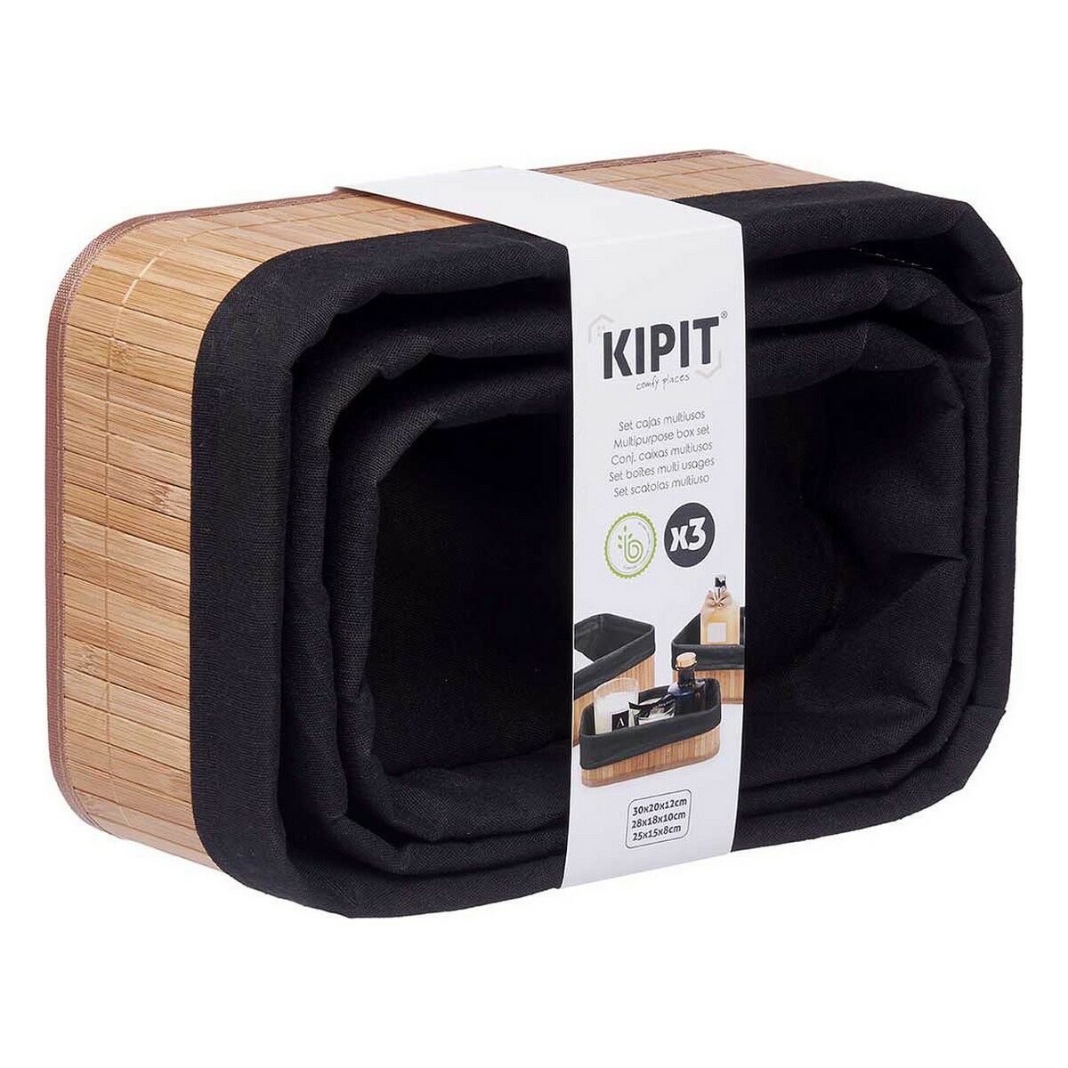 Διοργανωτές Berilo BA1317-438 Bamboo 31 x 12 x 21 cm Ρύθμιση Διοργανωτές Berilo BA1317-438 Bamboo 31 x 12 x 21 cm Ρύθμιση