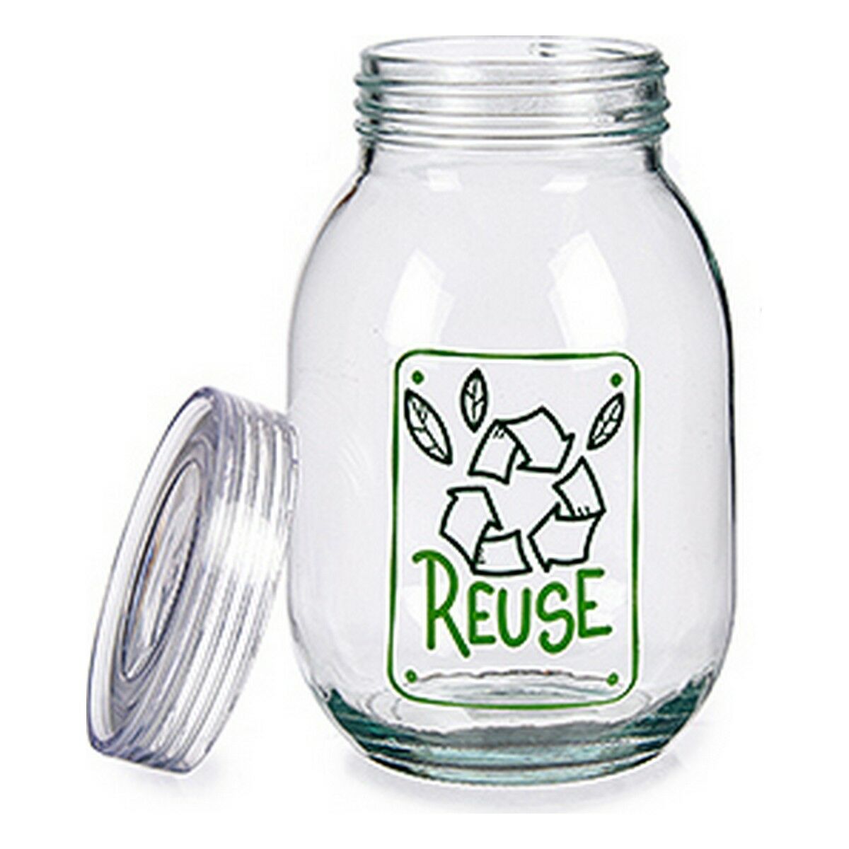 Σκάφος Vivalto Reuse Διαφανές 1,8 L Γυαλί (4 Μονάδες) Σκάφος Vivalto Reuse Διαφανές 1,8 L Γυαλί (4 Μονάδες)