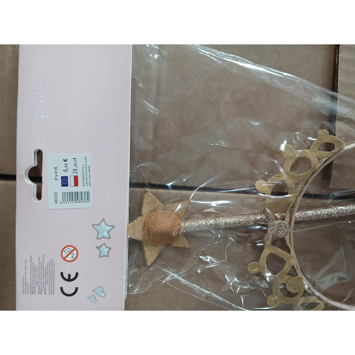 Αξεσουάρ για Πριγκίπισσα Inca Ροζ Μονόκερος 2 Τεμάχια