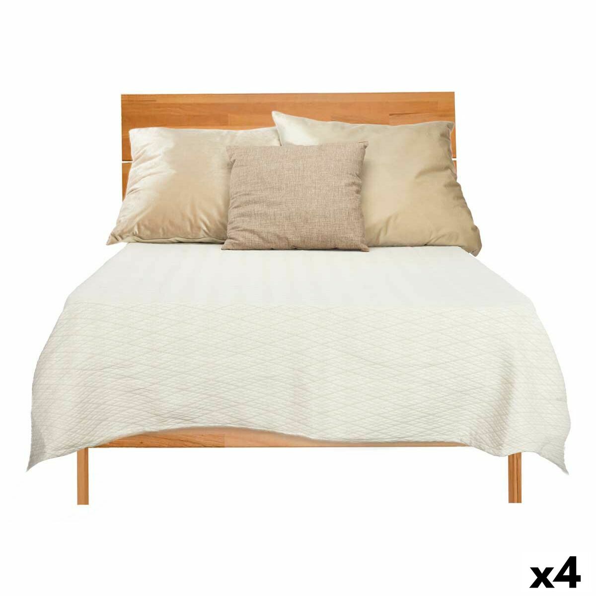 Πάπλωμα 240 x 260 cm Ρόμπος Μπεζ (4 Μονάδες) Πάπλωμα 240 x 260 cm Ρόμπος Μπεζ (4 Μονάδες)