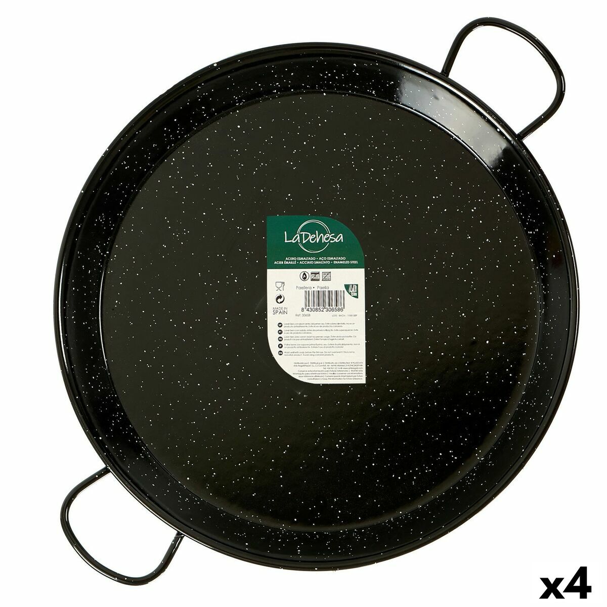 Τηγάνι Ø 50 cm Σμαλτωμένο Χάλυβα Τηγάνι Ø 50 cm Σμαλτωμένο Χάλυβα