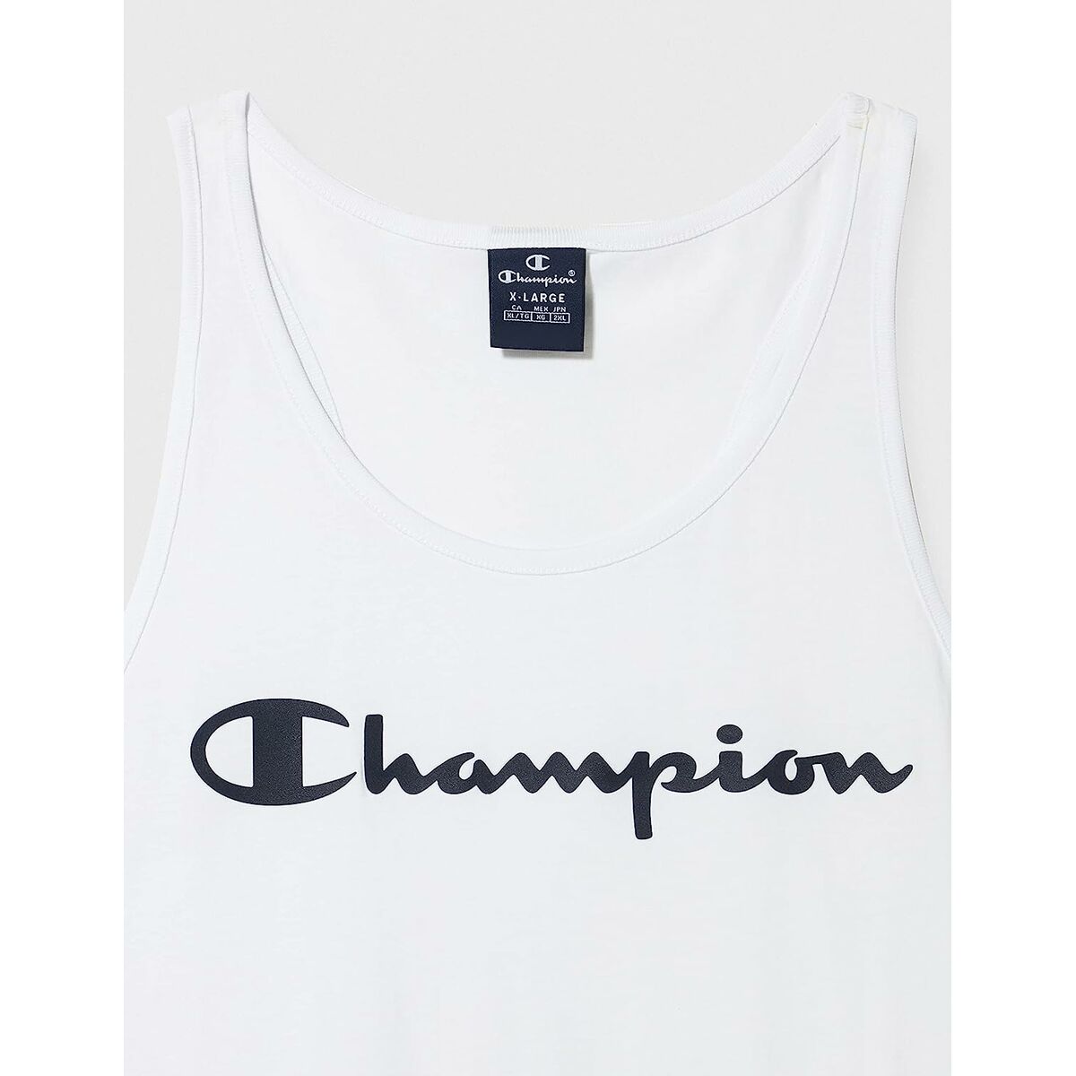 Αμάνικο Ανδρικό Mπλουζάκι Champion Tank Top Λευκό