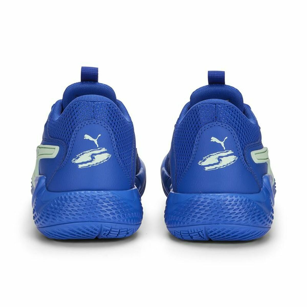 Παπούτσια Μπάσκετ για Ενήλικες Puma Court Rider Chaos Sl Μπλε Παπούτσια Μπάσκετ για Ενήλικες Puma Court Rider Chaos Sl Μπλε