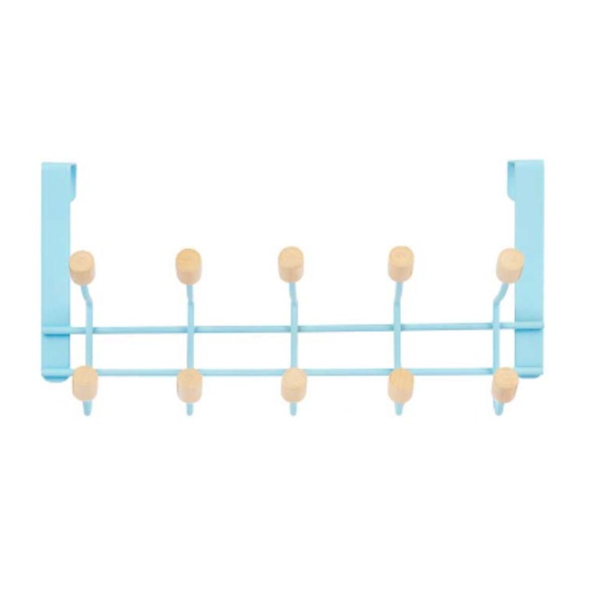 Κρεμάστρα για τις Πόρτες Berilo W7912-10NB-BLUE Μπλε Ξύλο Μέταλλο 35 x 17 x 15 cm (x6) Κρεμάστρα για τις Πόρτες Berilo W7912-10NB-BLUE Μπλε Ξύλο Μέταλλο 35 x 17 x 15 cm (x6)