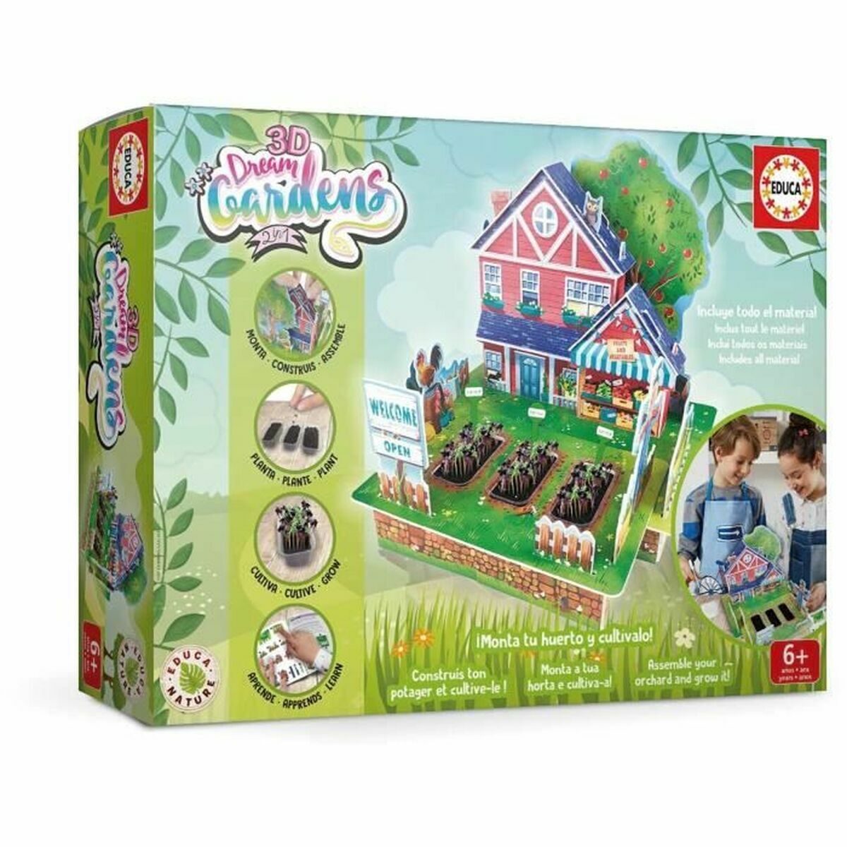 3D Παζλ Educa Dream Gardens 2in1 (Δωρεάν Μεταφορικά) 3D Παζλ Educa Dream Gardens 2in1 (Δωρεάν Μεταφορικά)