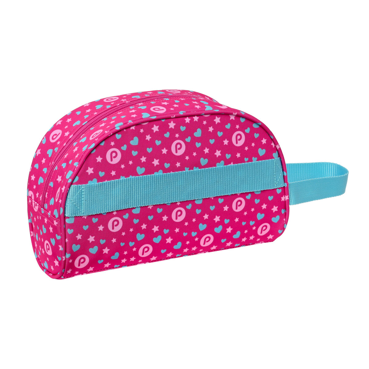 Τσάντα Ταξιδιού Pinypon Μπλε Ροζ πολυεστέρας 300D 26 x 16 x 9 cm