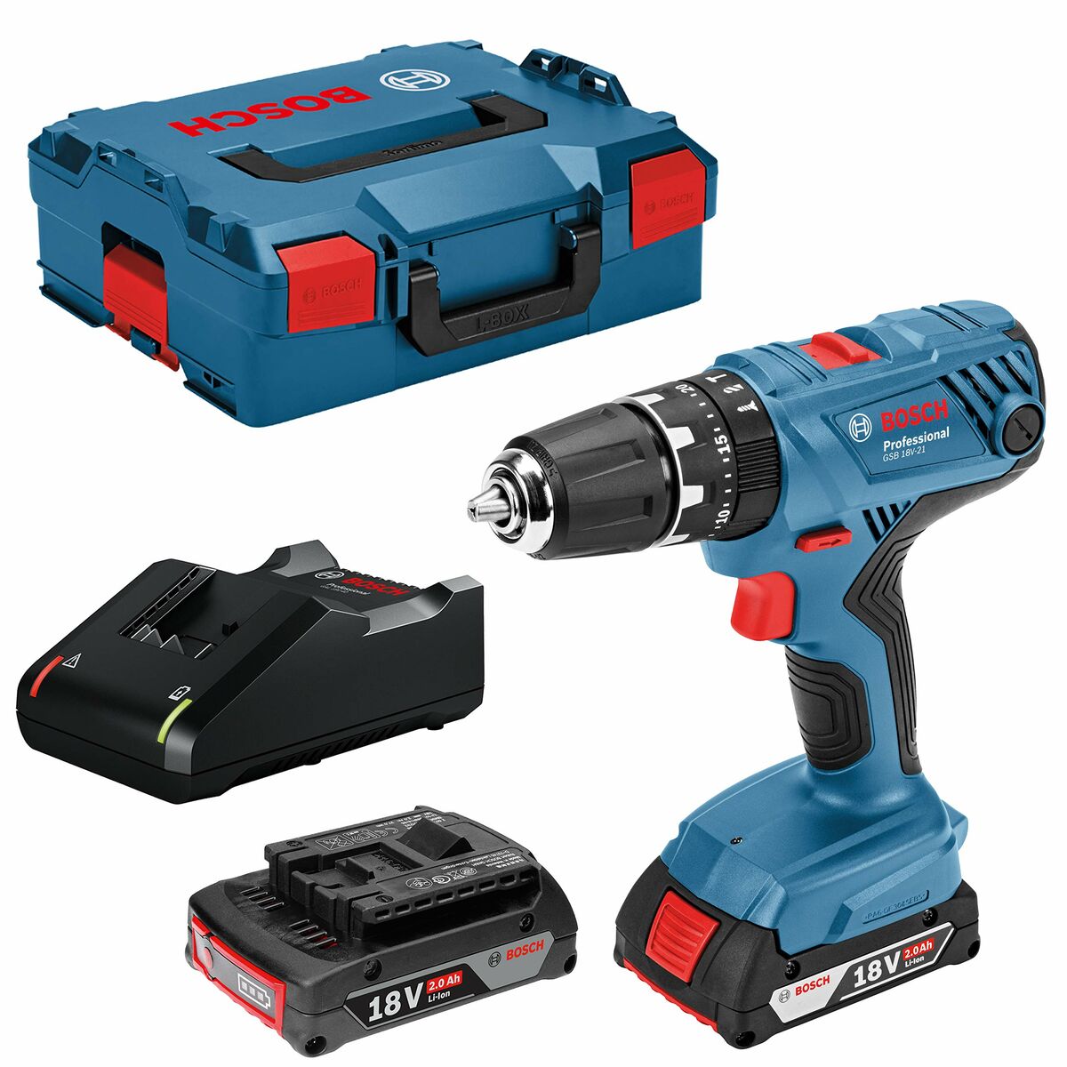 Κατσαβίδι BOSCH GSB 18V-21 PROFESSIONAL 18 V (Δωρεάν Μεταφορικά)