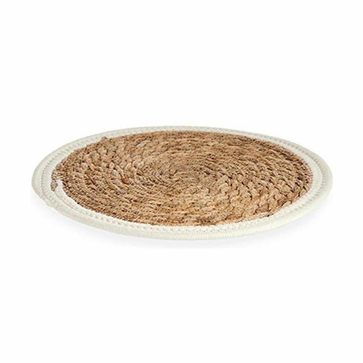Σουπλά Gift Decor Λευκό Φυσικό Φυσική ίνα 30 x 1 x 30 cm (48 Μονάδες) Σουπλά Gift Decor Λευκό Φυσικό Φυσική ίνα 30 x 1 x 30 cm (48 Μονάδες)