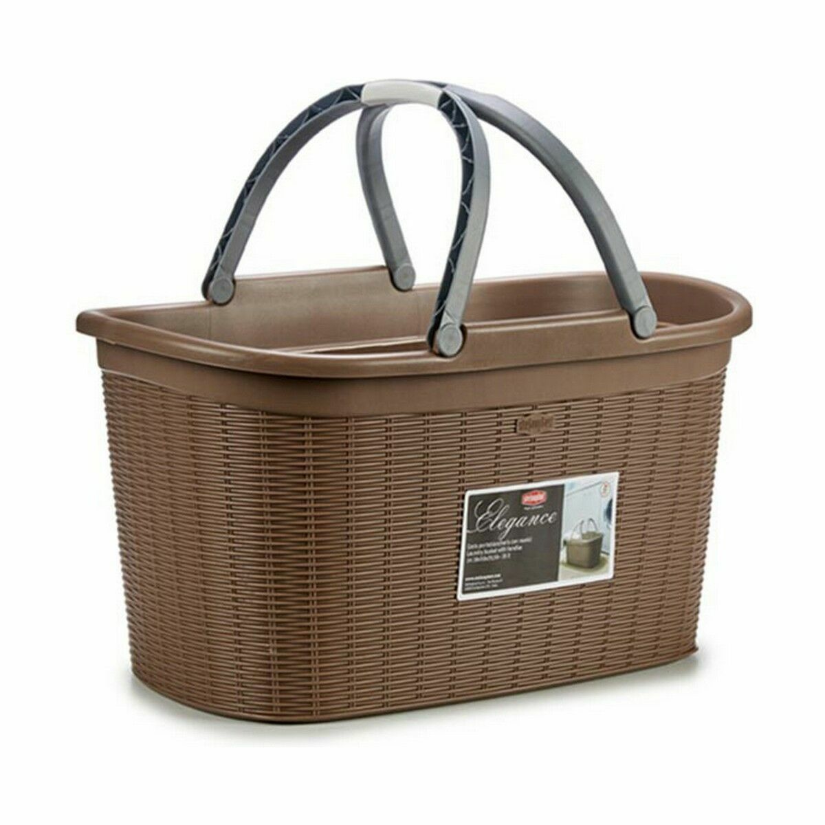 Καλάθι για τα Ρούχα Stefanplast Elegance Πλαστική ύλη 35 L 57,5 x 29 x 36,5 cm (15 Μονάδες) Καλάθι για τα Ρούχα Stefanplast Elegance Πλαστική ύλη 35 L 57,5 x 29 x 36,5 cm (15 Μονάδες)