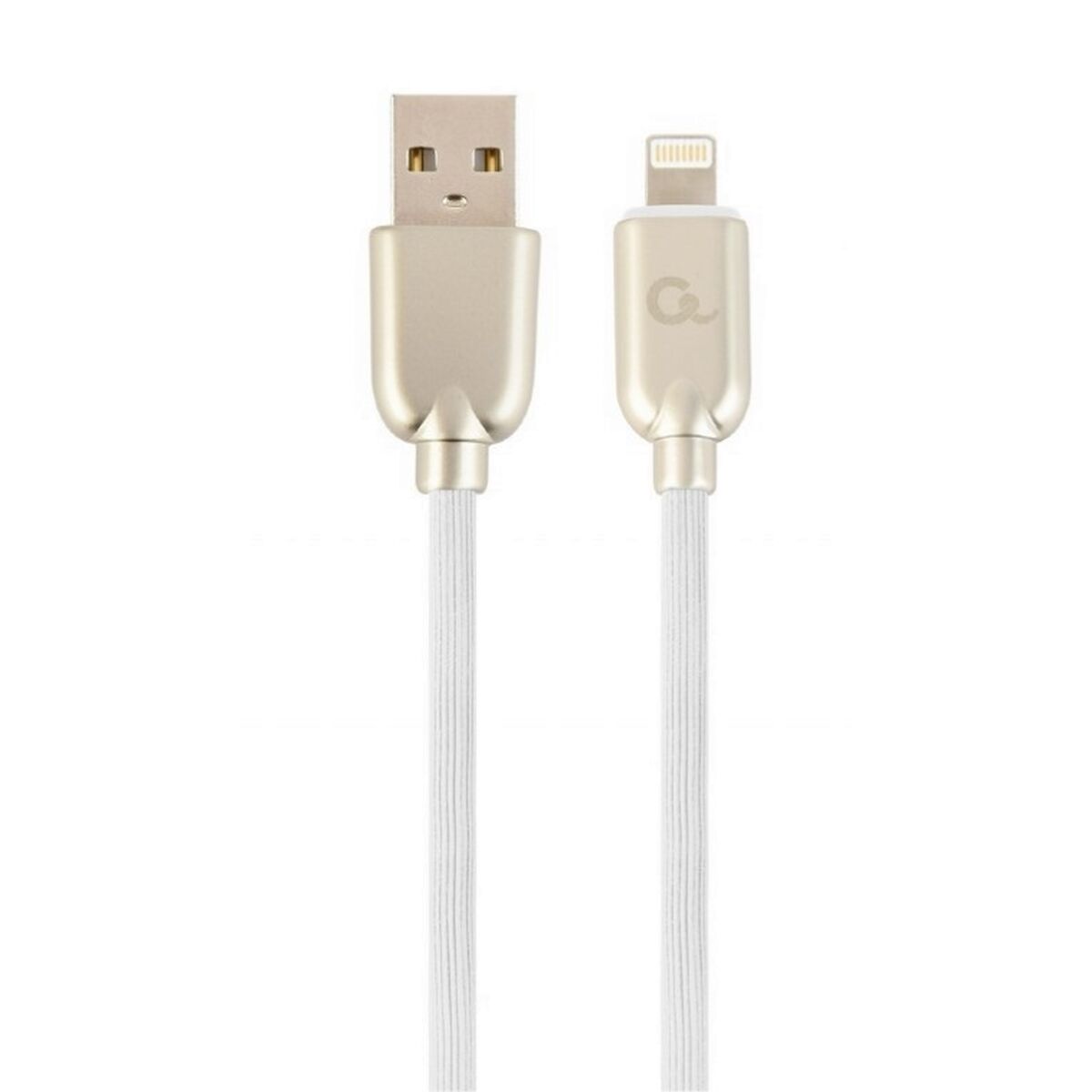 Lightning Καλώδιο Cablexpert CC-USB2R-AMLM-2M-W Lightning Καλώδιο Cablexpert CC-USB2R-AMLM-2M-W