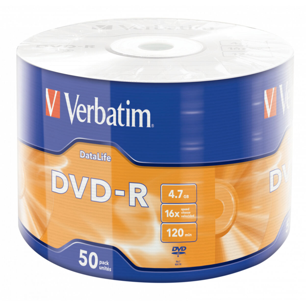 DVD-R Verbatim 43791 (50 Μονάδες) DVD-R Verbatim 43791 (50 Μονάδες)