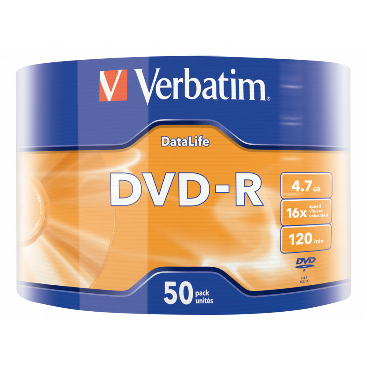DVD-R Verbatim 43791 (50 Μονάδες) DVD-R Verbatim 43791 (50 Μονάδες)