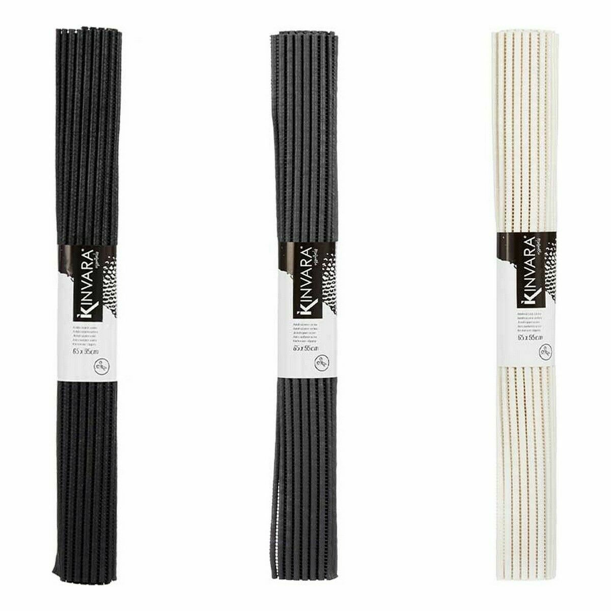 Αντιολισθητικό χαλί Kinvara Καουτσούκ Πλαστική ύλη 65 x 95 cm 7 x 65 x 7 cm 7 x 7 x 65 cm (12 Μονάδες)