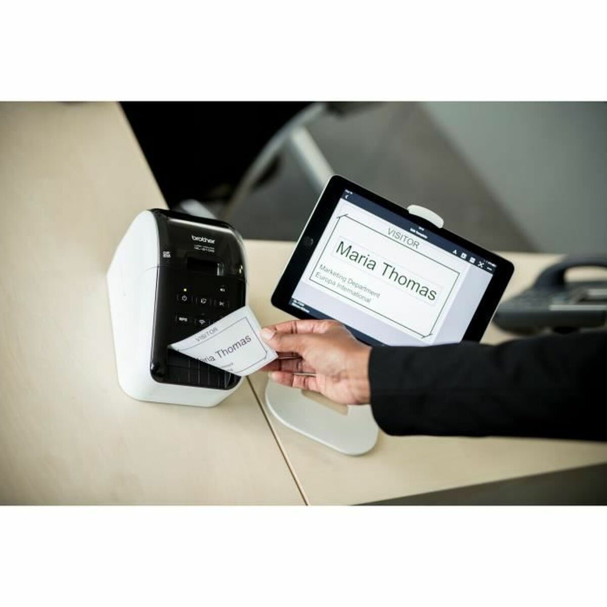 Θερμικός Εκτυπωτής Brother Ql-810W Μαύρο/Λευκό Θερμικός Εκτυπωτής Brother Ql-810W Μαύρο/Λευκό