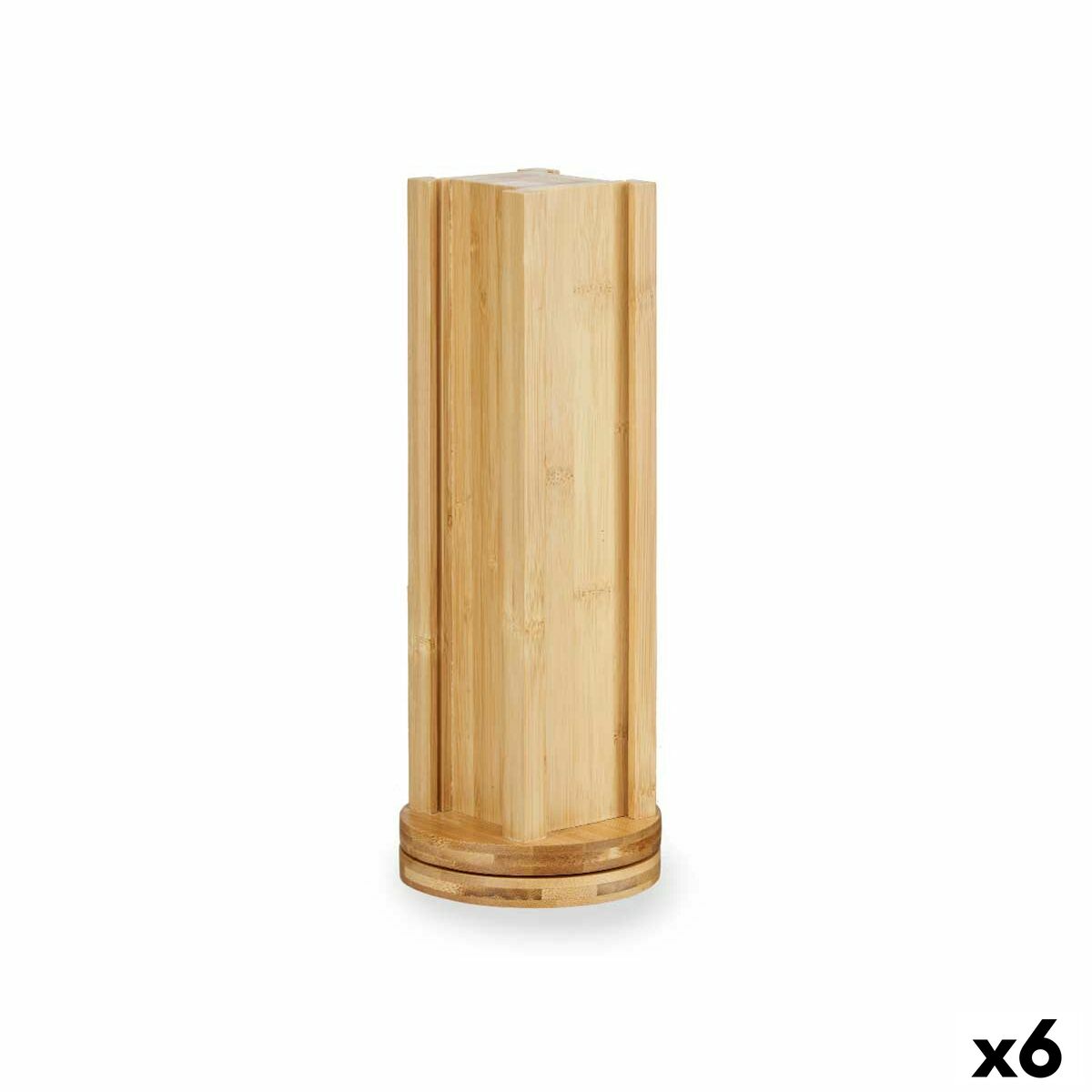 βάση για 20 καψάκια καφέ Kinvara KT225036 Bamboo 11 x 11 x 34 cm Περιστροφικó (x6) βάση για 20 καψάκια καφέ Kinvara KT225036 Bamboo 11 x 11 x 34 cm Περιστροφικó (x6)