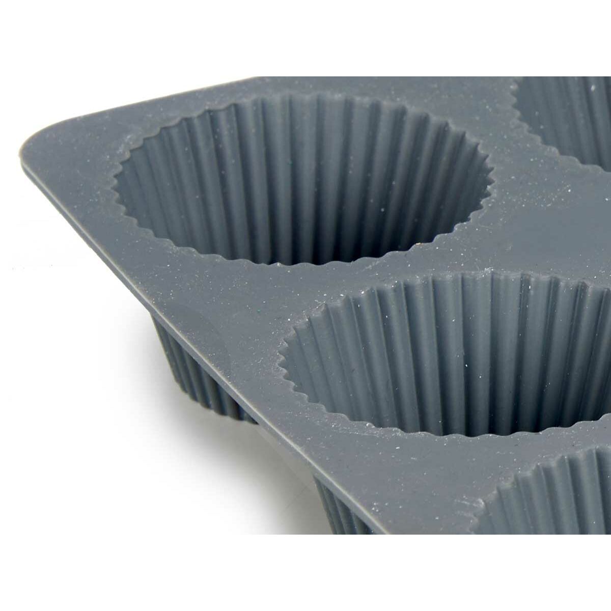 Καλούπια για Muffins Kinvara HH421 Ανοιχτό Γκρι Σκούρο γκρίζο 22 x 3 x 22 cm Μάφιν (x6) Καλούπια για Muffins Kinvara HH421 Ανοιχτό Γκρι Σκούρο γκρίζο 22 x 3 x 22 cm Μάφιν (x6)