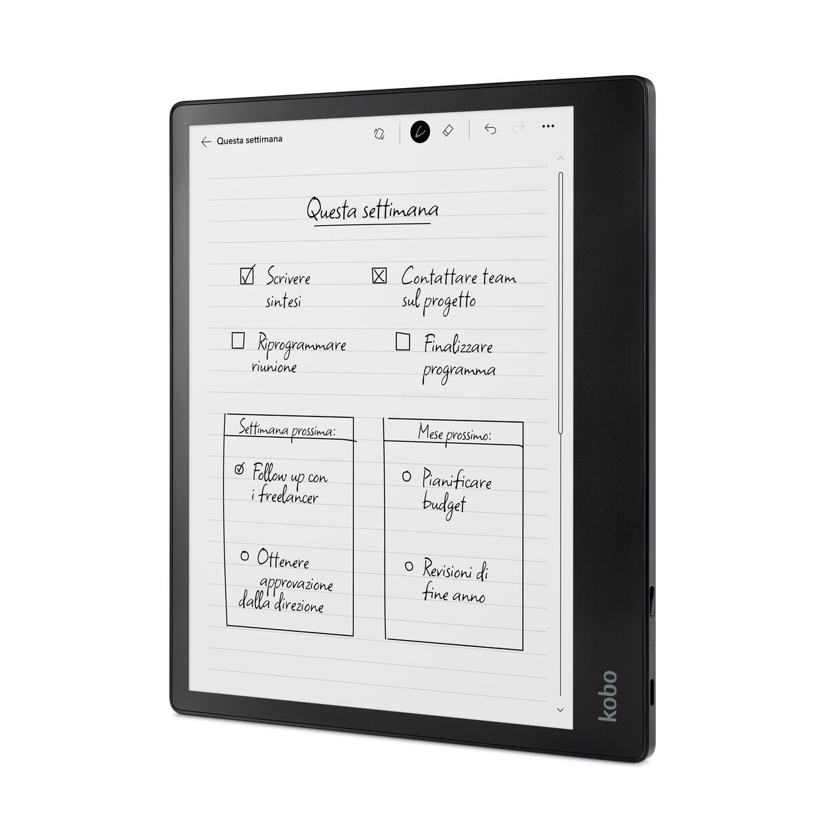 eBook Rakuten N605-KU-BK-K-BU Μαύρο 32 GB 10,3