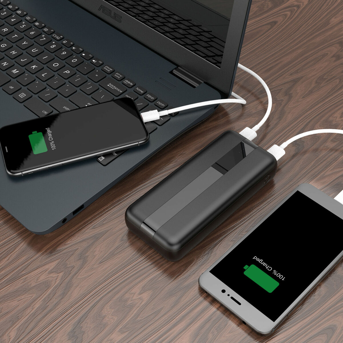 Powerbank Contact Μαύρο 20000 mAh Powerbank Contact Μαύρο 20000 mAh