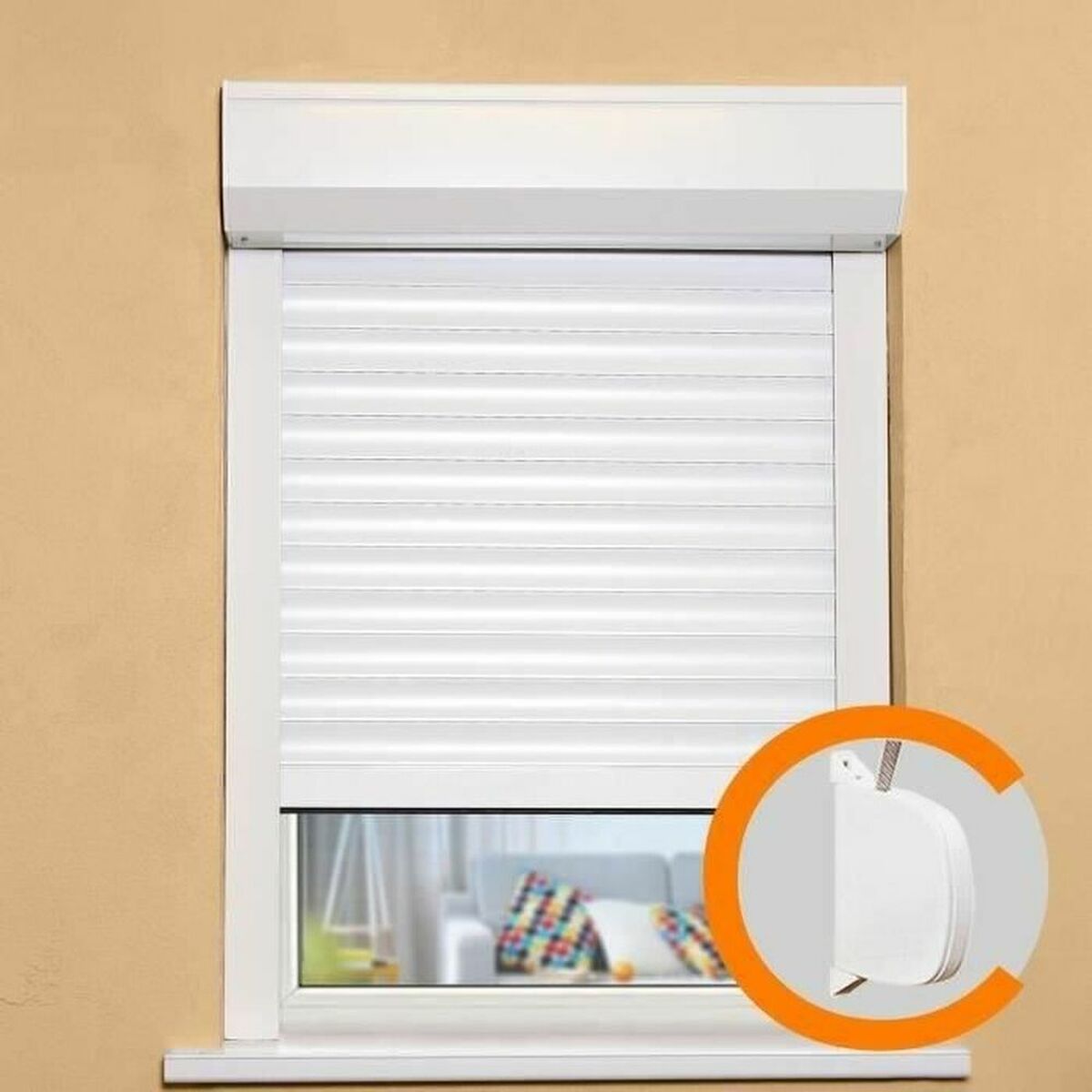 Παντζούρι Λευκό 100 x 120 cm PVC (Δωρεάν Μεταφορικά) Παντζούρι Λευκό 100 x 120 cm PVC (Δωρεάν Μεταφορικά)