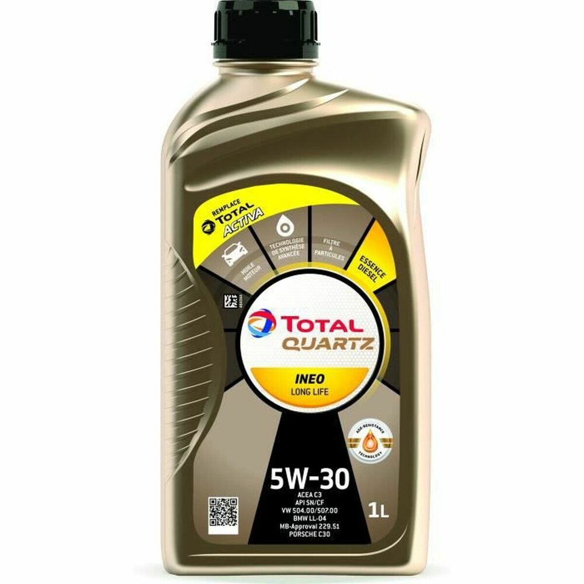 Λάδι κινητήρα Total QUARTZ INEO LONG LIFE 5W30 1 L