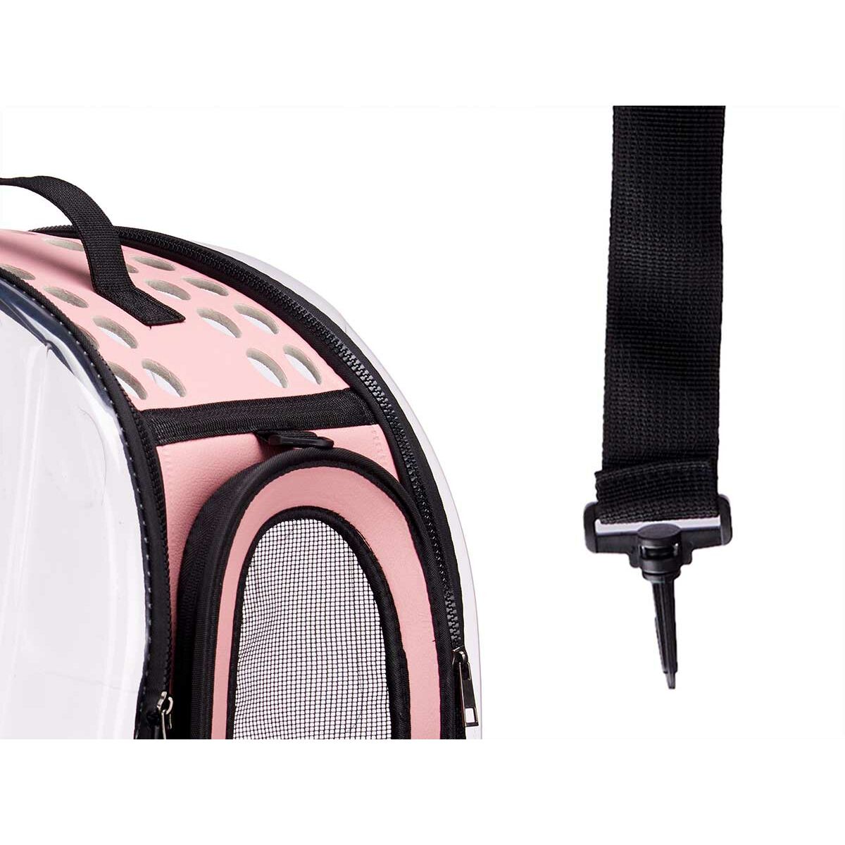 Κλουβί Μεταφοράς Mascow Ροζ Πλαστική ύλη 43 x 20 x 33 cm 43 x 33 x 4 cm (4 Μονάδες)