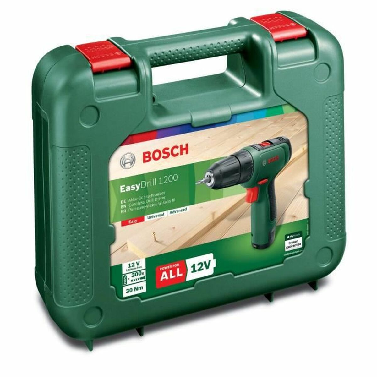 Τρυπάνι-βιδωτήρι BOSCH Easydrill 1200 12 V 30 Nm (Δωρεάν Μεταφορικά)