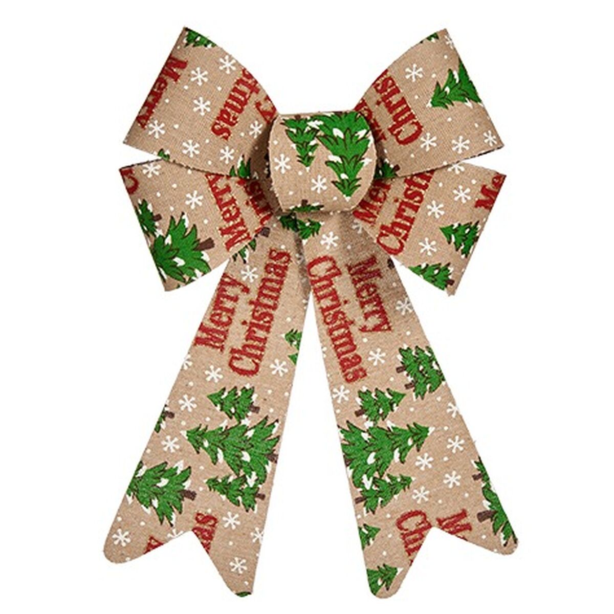 Γραβάτα Krist+ Merry Christmas Πολύχρωμο 16 x 24 x 4 cm Χριστουγεννιάτικο Στολίδι (12 Μονάδες)