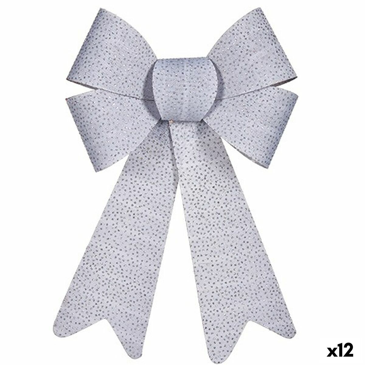 Γραβάτα Krist+ HJ1-12012 Ασημί Πόντοι 16 x 24 x 4 cm Χριστουγεννιάτικο Στολίδι (12 Μονάδες) Γραβάτα Krist+ HJ1-12012 Ασημί Πόντοι 16 x 24 x 4 cm Χριστουγεννιάτικο Στολίδι (12 Μονάδες)