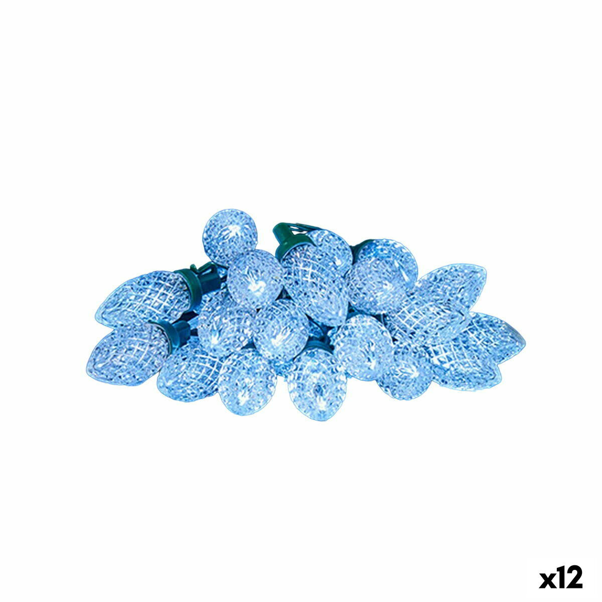 Γιρλάντα Φωτισμού LED Λευκό 500 x 5 x 2 cm (12 Μονάδες) Γιρλάντα Φωτισμού LED Λευκό 500 x 5 x 2 cm (12 Μονάδες)
