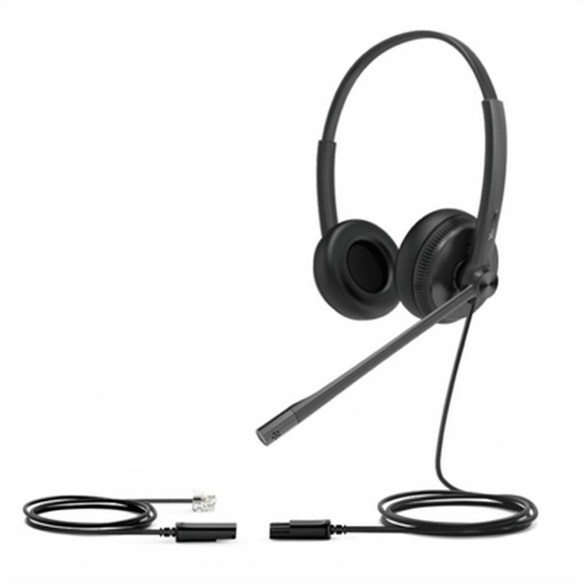Ακουστικά με Μικρόφωνο Yealink YHS34LITEDUAL Μαύρο Ακουστικά με Μικρόφωνο Yealink YHS34LITEDUAL Μαύρο