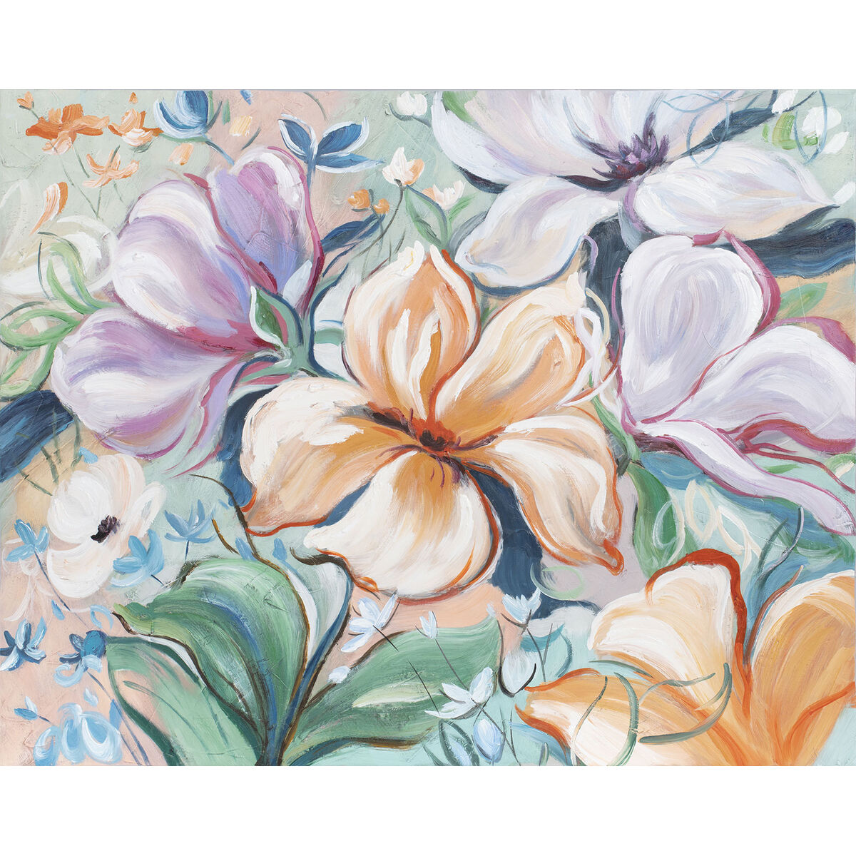 Καμβάς Home ESPRIT Τζίντζερ Καμβάς 100 x 3,7 x 80 cm Καμβάς Home ESPRIT Τζίντζερ Καμβάς 100 x 3,7 x 80 cm