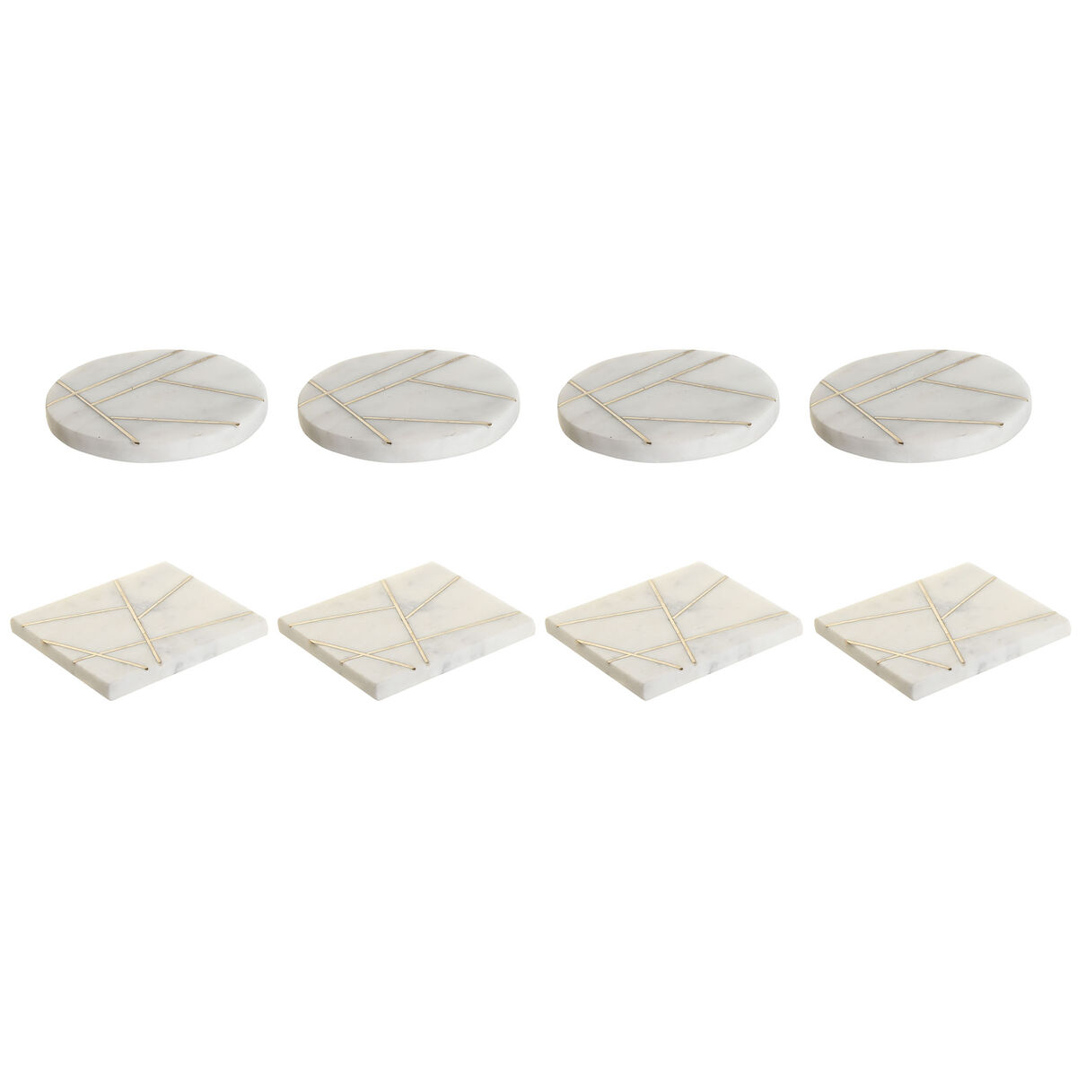 Σουβέρ Home ESPRIT Ορείχαλκος Μάρμαρο (x2) Σουβέρ Home ESPRIT Ορείχαλκος Μάρμαρο (x2)