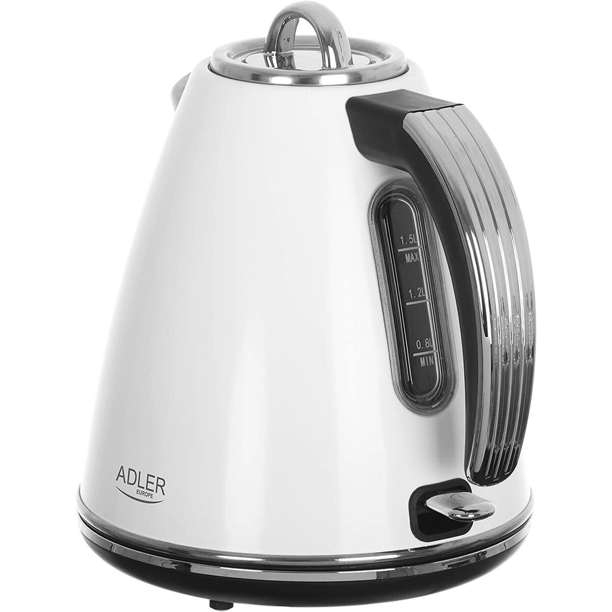 Βραστήρας Adler AD 1341 Λευκό Ανοξείδωτο ατσάλι 2200 W 1,5 L Βραστήρας Adler AD 1341 Λευκό Ανοξείδωτο ατσάλι 2200 W 1,5 L