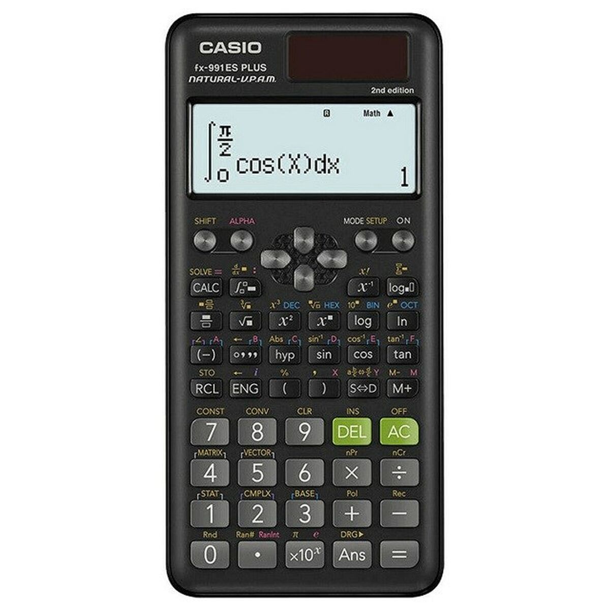 Αριθμομηχανή Casio FX-991ES PLUS 2 Μαύρο Αριθμομηχανή Casio FX-991ES PLUS 2 Μαύρο