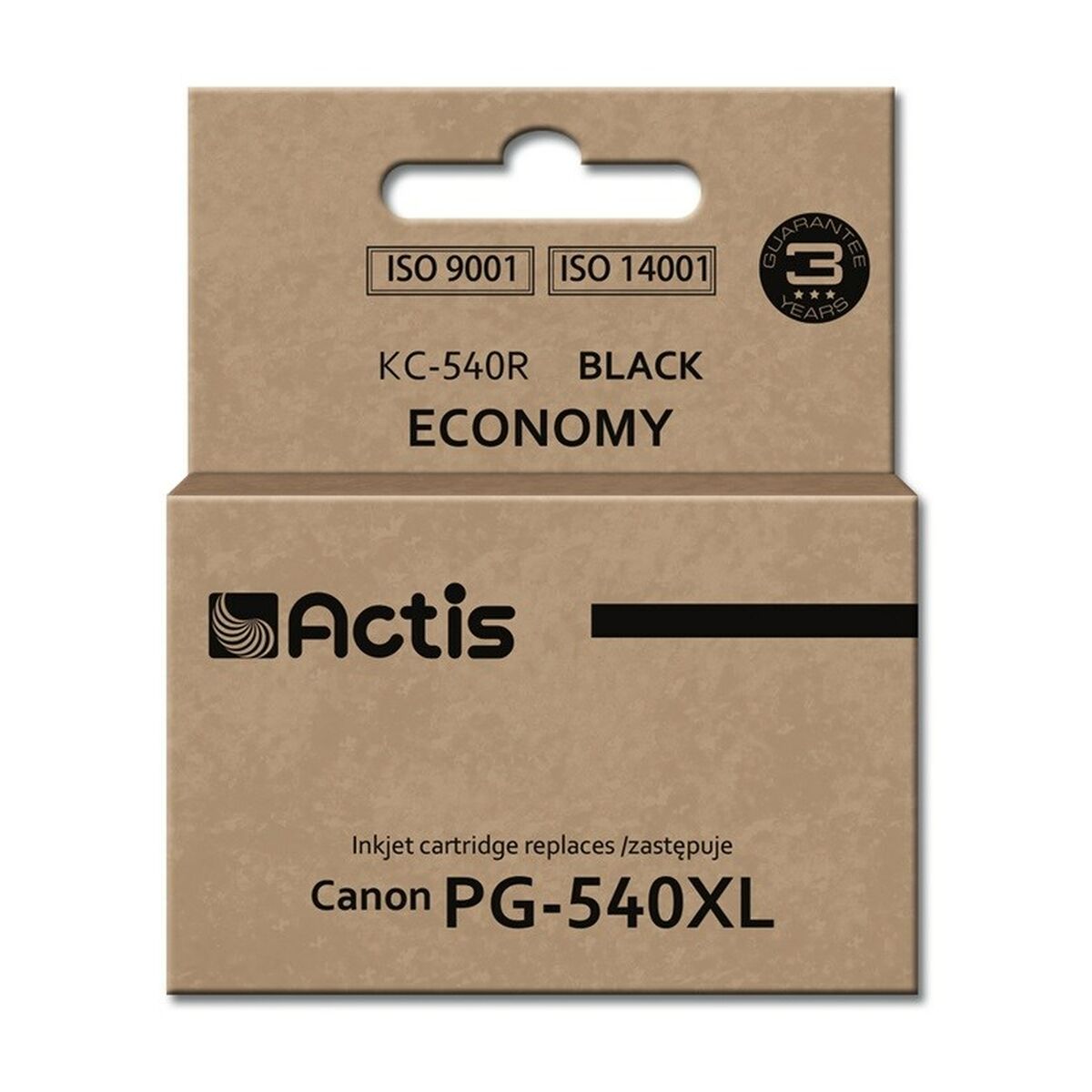 Αυθεντικό Φυσίγγιο μελάνης Actis KC-540R Μαύρο Αυθεντικό Φυσίγγιο μελάνης Actis KC-540R Μαύρο