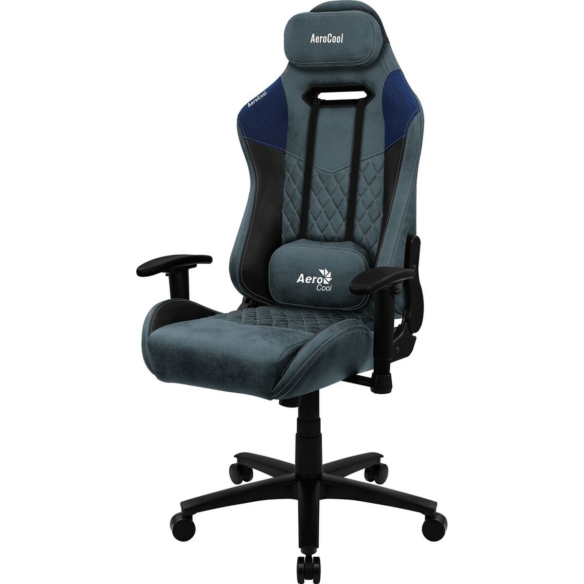Καρέκλα Παιχνιδιού Aerocool DUKE AeroSuede 180º Μπλε Καρέκλα Παιχνιδιού Aerocool DUKE AeroSuede 180º Μπλε