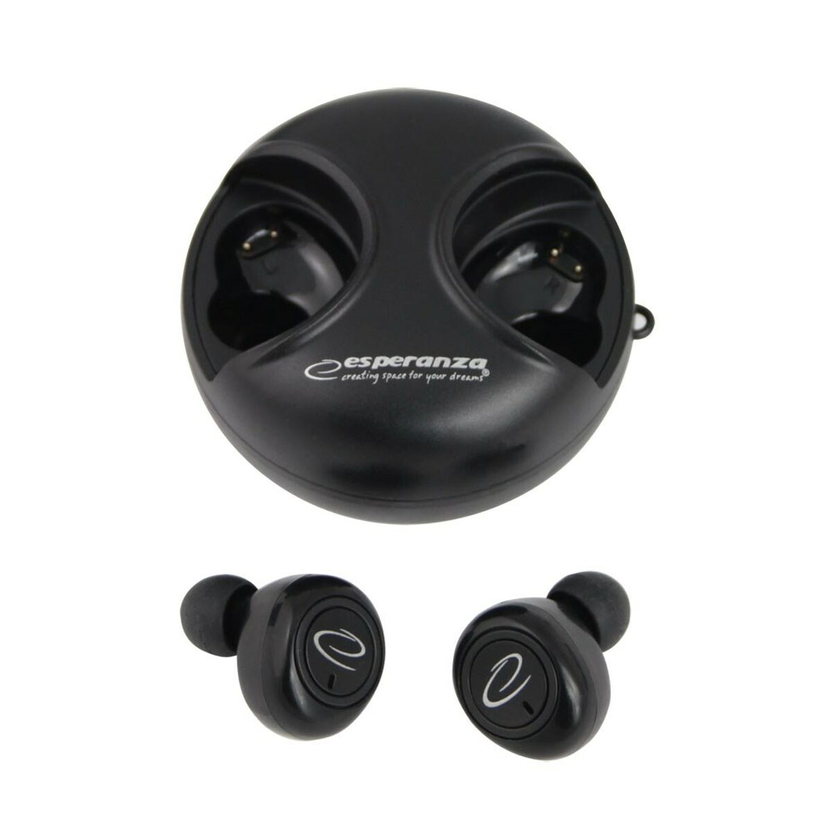 Ακουστικά in Ear Bluetooth Esperanza EH228K Μαύρο Ακουστικά in Ear Bluetooth Esperanza EH228K Μαύρο